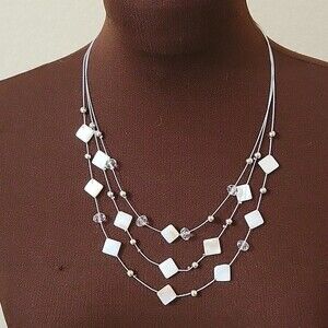 3 layer neutral necklace